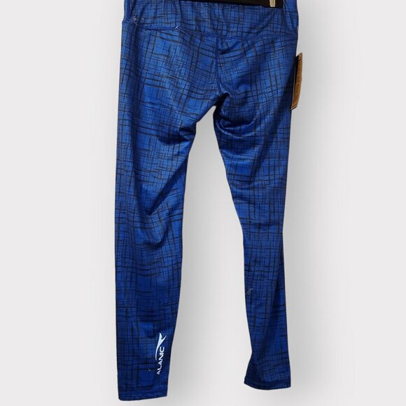 NWT ALANIC WOMENS BLUE ACTIVEWEAR SPORT STRETCH PANTS SIZE XL - Picture 3 of 6